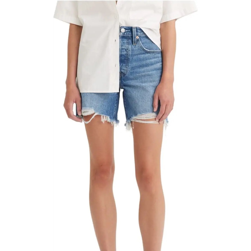Levi’s 501 Mid Thigh Women’s Jean Shorts